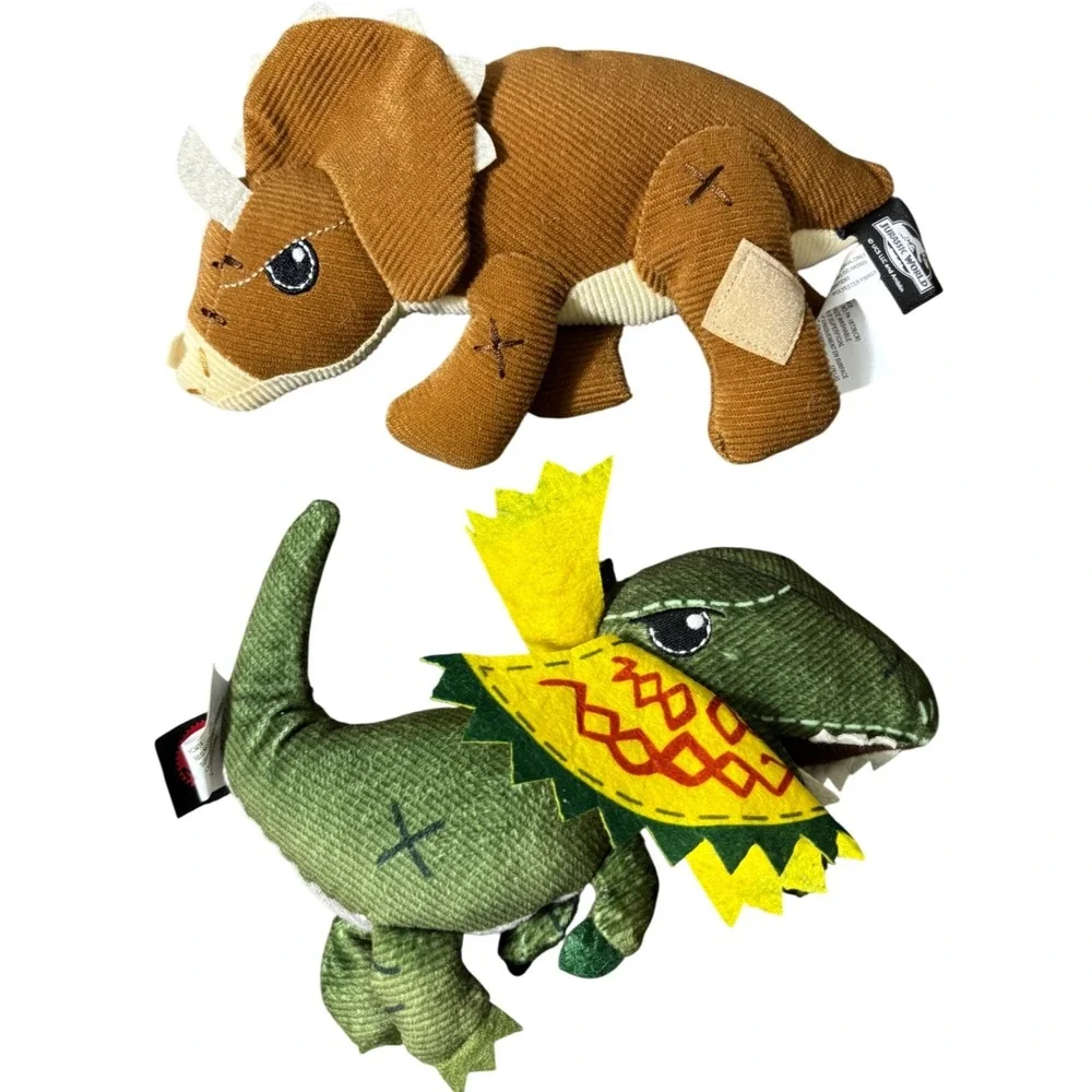 Jurassic World Interactive Noise Dinosaur Triceratops/Dilophosaurus Corduroy‎